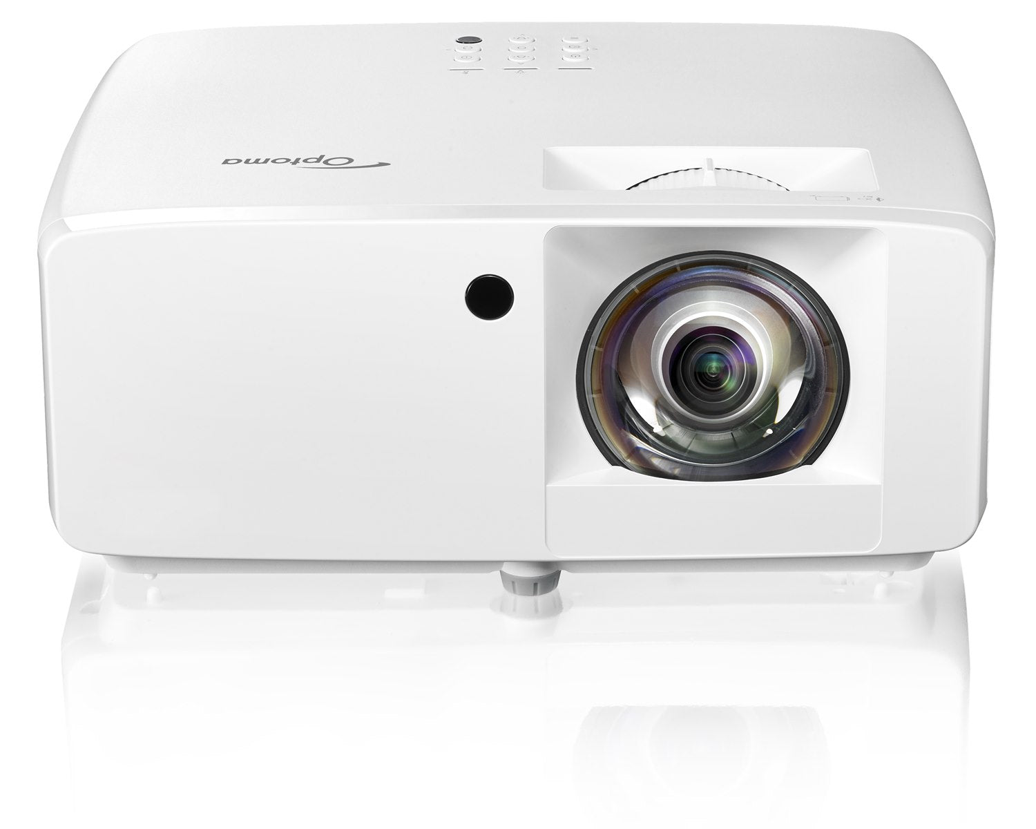 Optoma LW351ST WXGA-projektor + GolfBays gulvmontert koffert