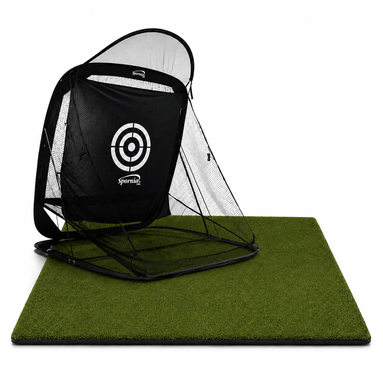 Spornia SPG-7 Golftreningsnett + Golfmattepakke