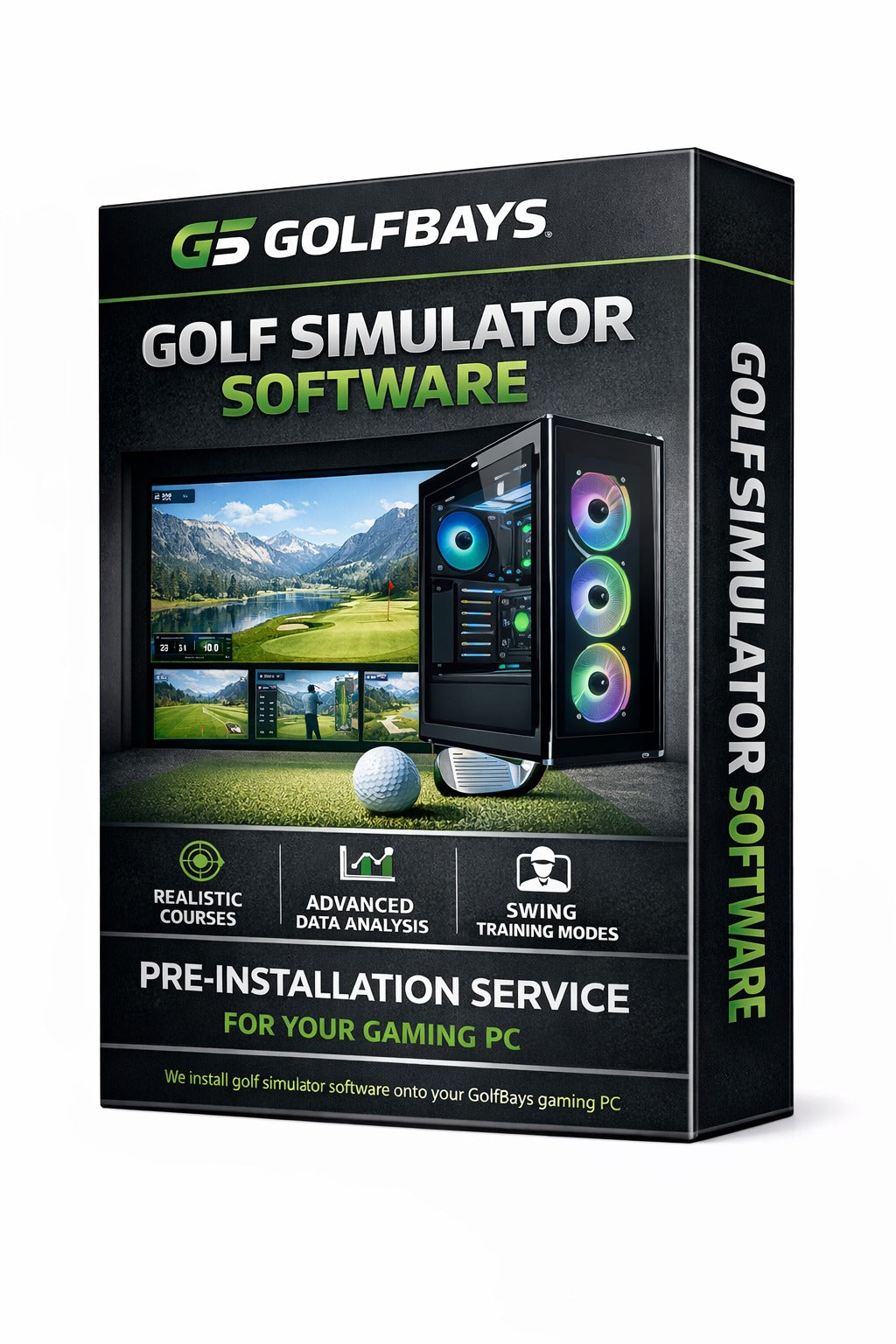 Golfbays Golf Simulator PC-oppsett