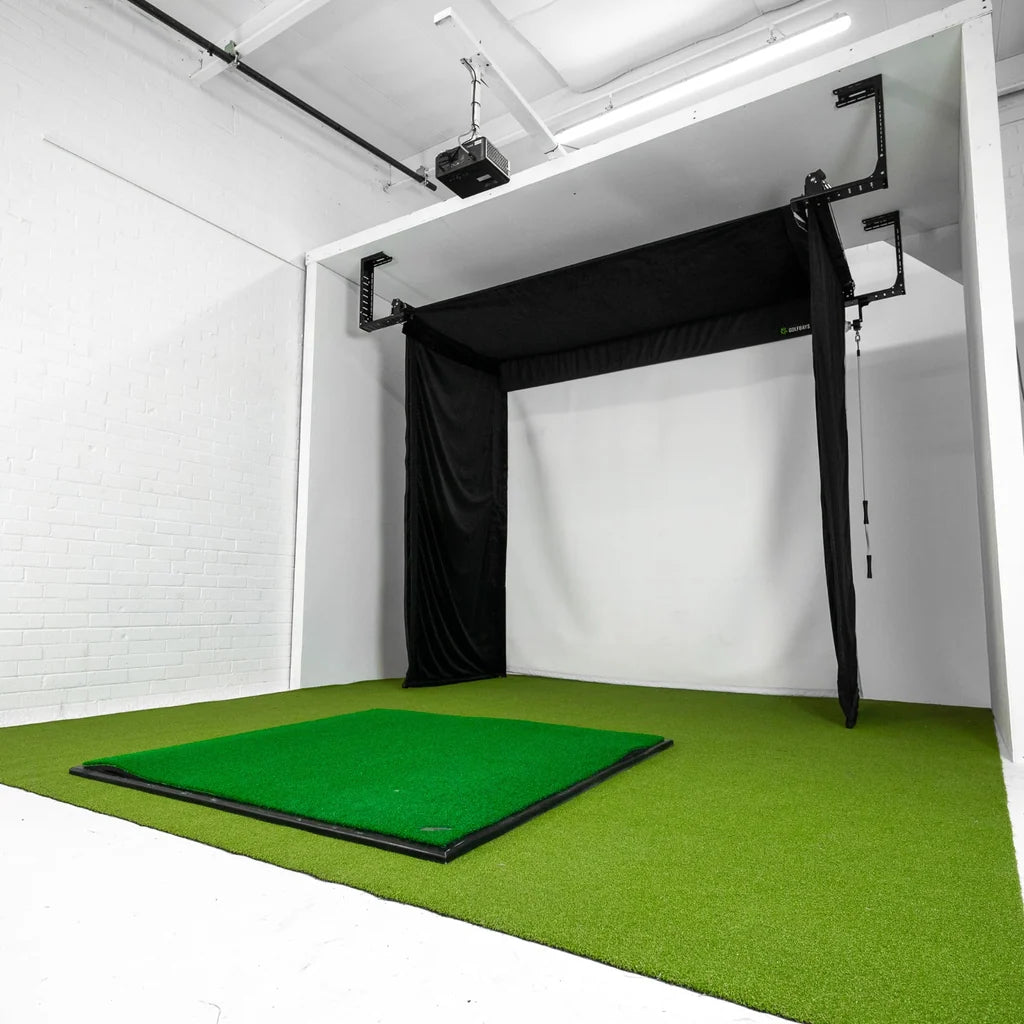 Skytrak ST MAX Retractable Simbox Home Golf Simulator Package