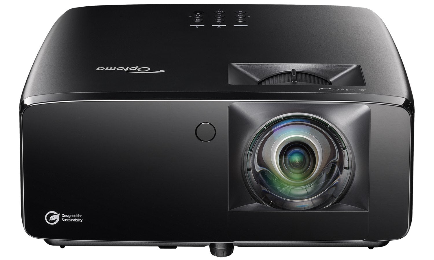 Optoma UHZ36STe 4K UHD prosjektor for golfsimulator + gulvmonteringskoffert