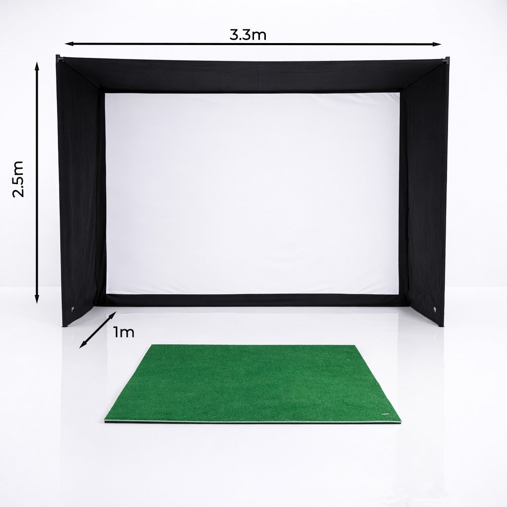 Garmin R10 EasySim hjemmegolfsimulator, komplett pakke