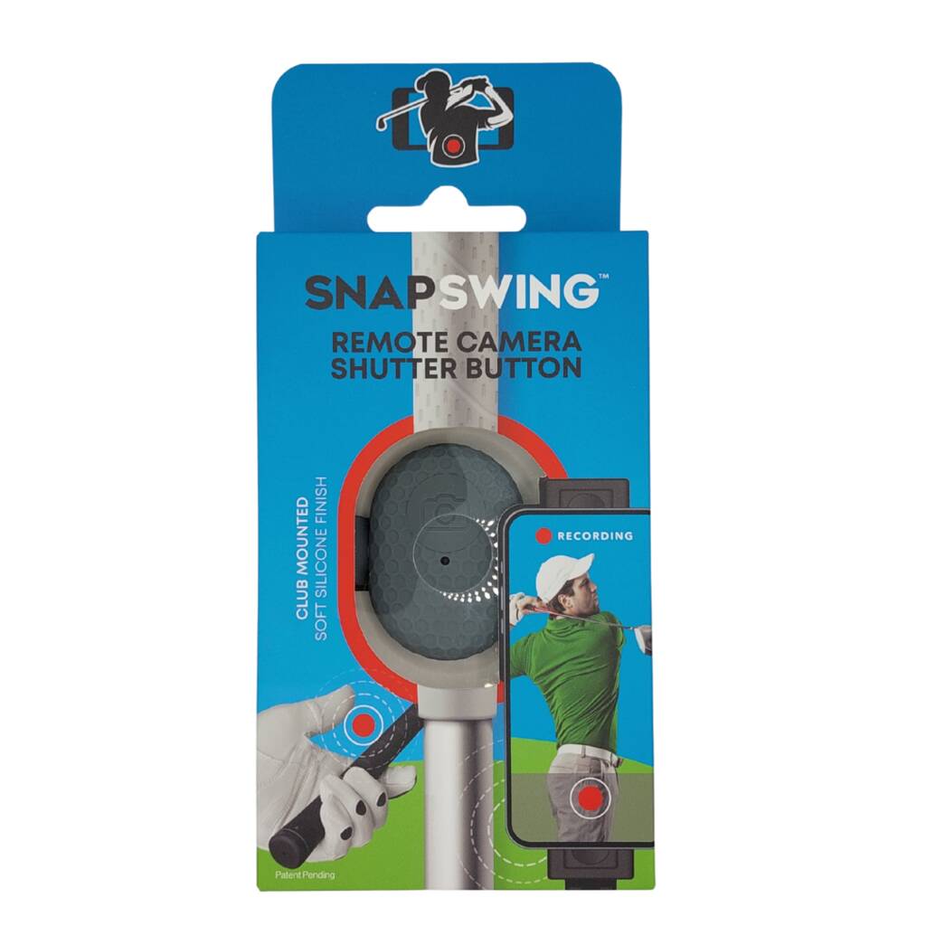 SnapSwing Golf-svingkamerautløser med Bluetooth-fjernkontroll